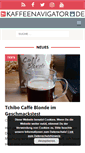 Mobile Screenshot of kaffeenavigator.de